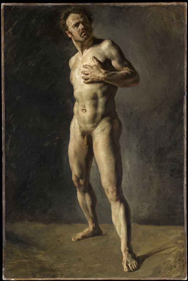 Studio di uomo nudo - Musée national Eugène